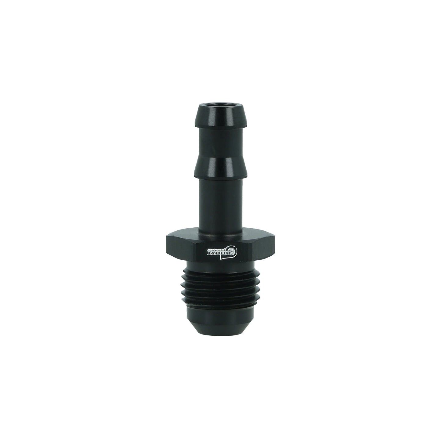 BOOST products Screw-in Adapter Dash 6 male to Barb 8mm (5/16") - satin black