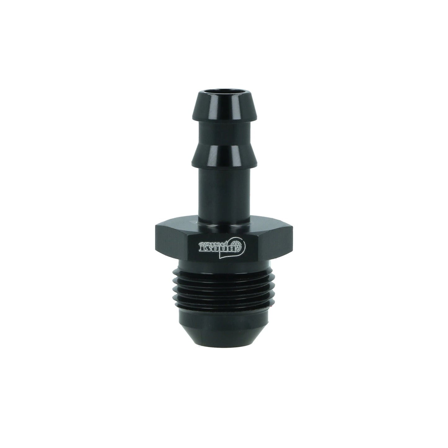 BOOST products Screw-in Adapter Dash 8 male to Barb 10mm (3/8") - satin black