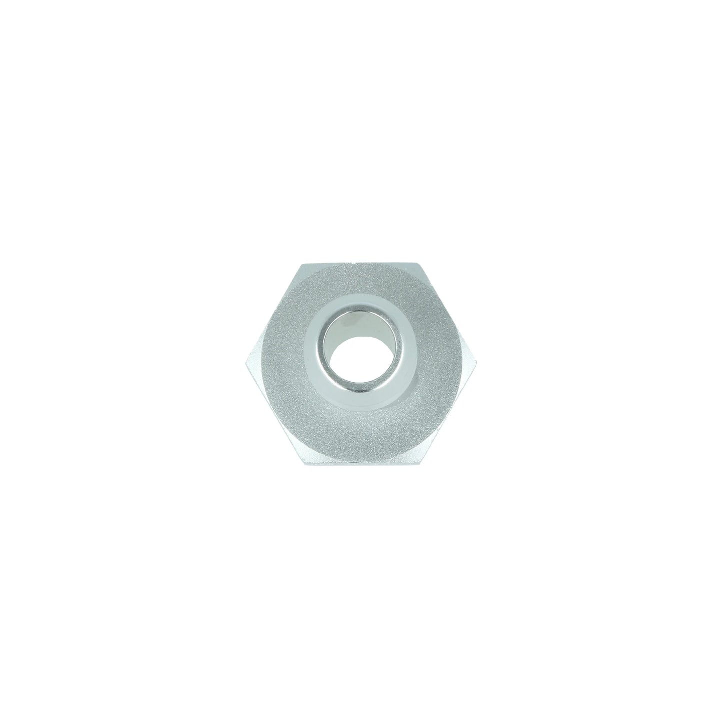 BOOST products Screw-in Adapter Dash 8 male to Barb 10mm (3/8") - satin silver