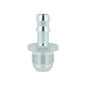 BOOST products Screw-in Adapter Dash 8 male to Barb 10mm (3/8") - satin silver