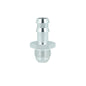 BOOST products Screw-in Adapter -8 AN male to Barb 1/2" (13mm) - satin silver