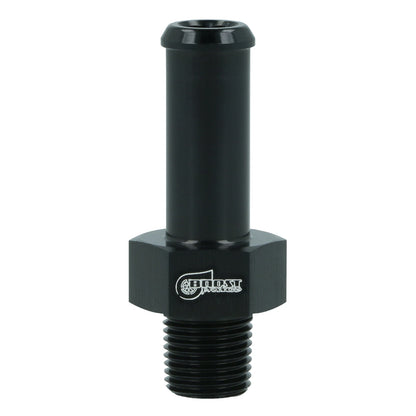 BOOST products Screw-in Adapter NPT 1/8" male to Hose Connection 10mm (3/8") - satin black