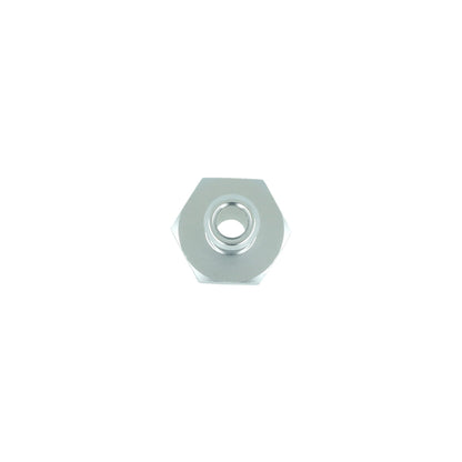 BOOST products Screw-in Adapter NPT 3/8" male to Hose Connection 10mm (3/8") - satin silver