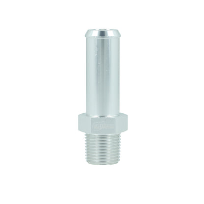 BOOST products Screw-in Adapter NPT 3/8" male to Hose Connection 16mm (5/8") - satin silver