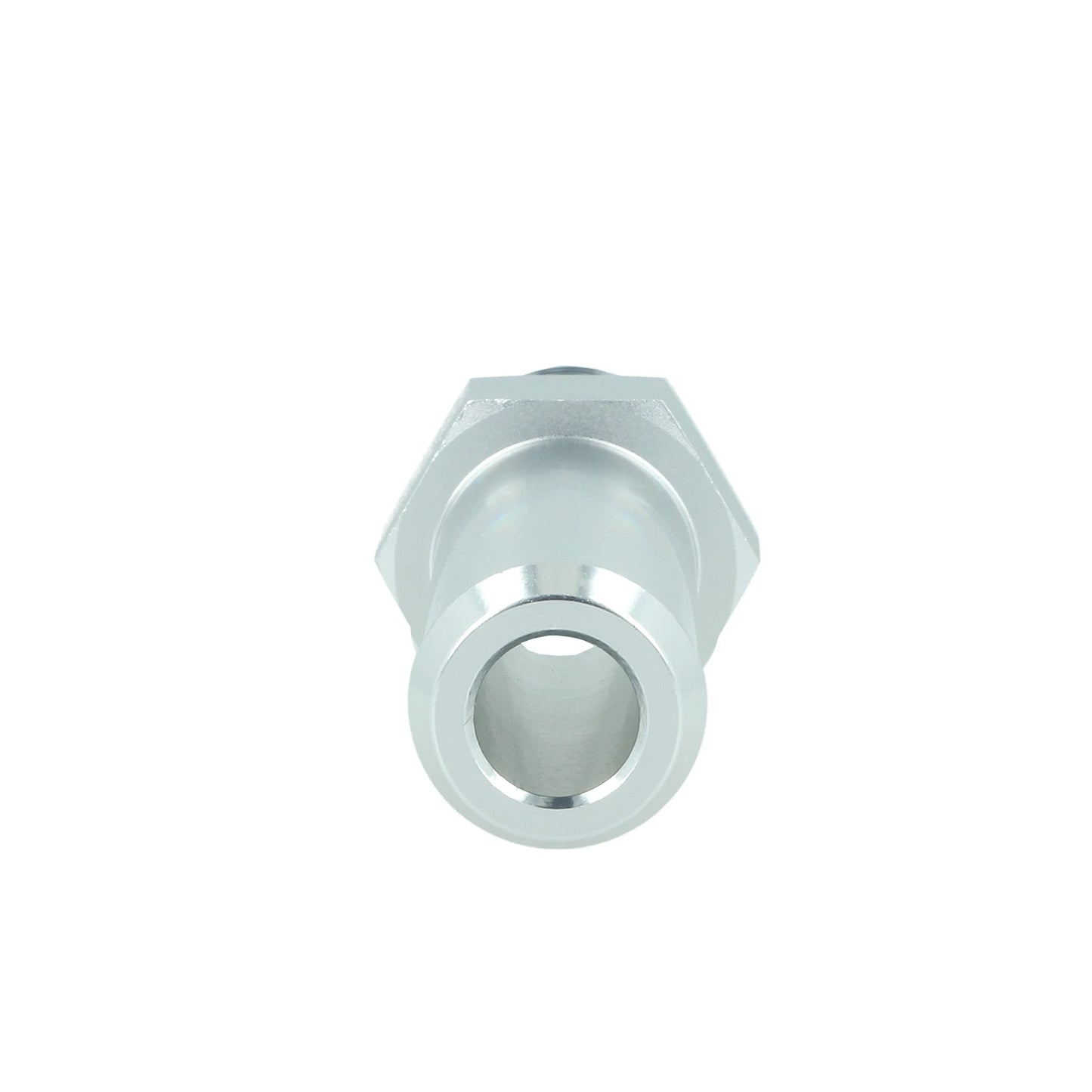 BOOST products Screw-in Adapter NPT 3/8" male to Hose Connection 16mm (5/8") - satin silver