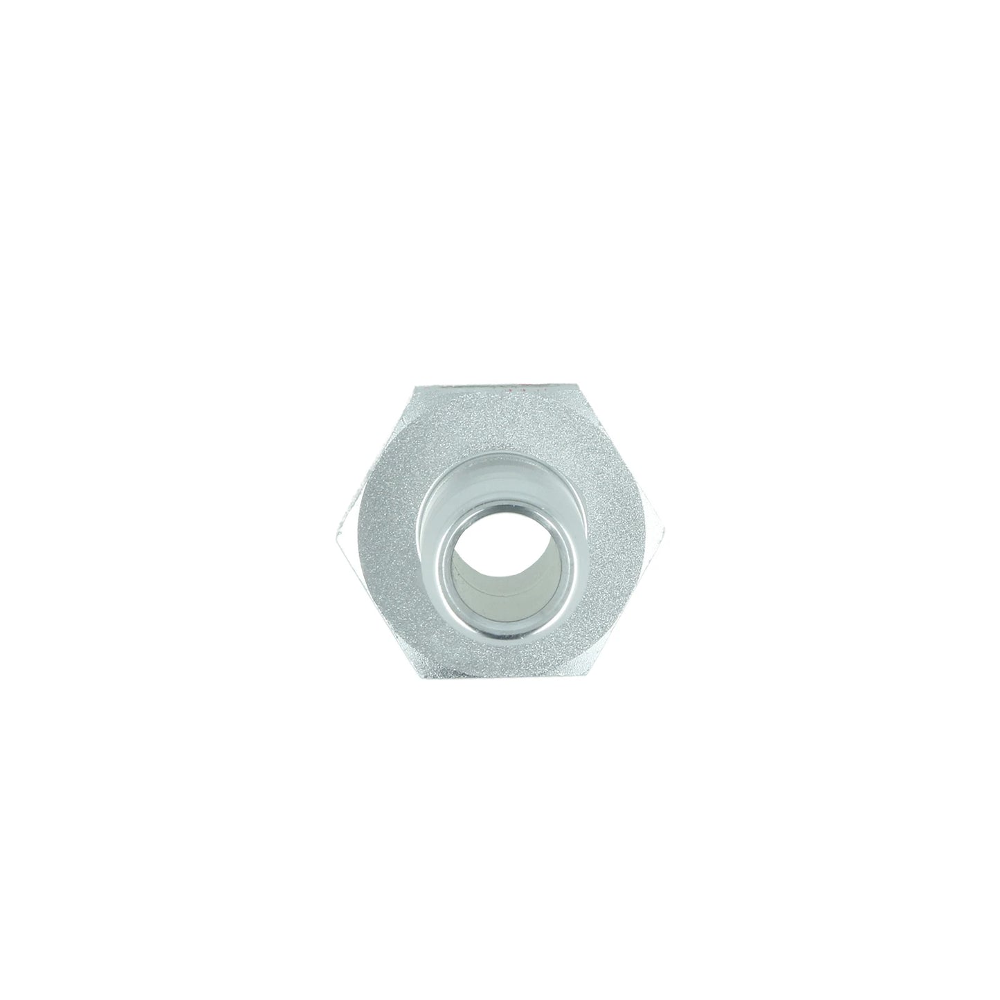 BOOST products Screw-in Adapter ORB Dash 6 male to Barb 10mm (3/8") - satin silver