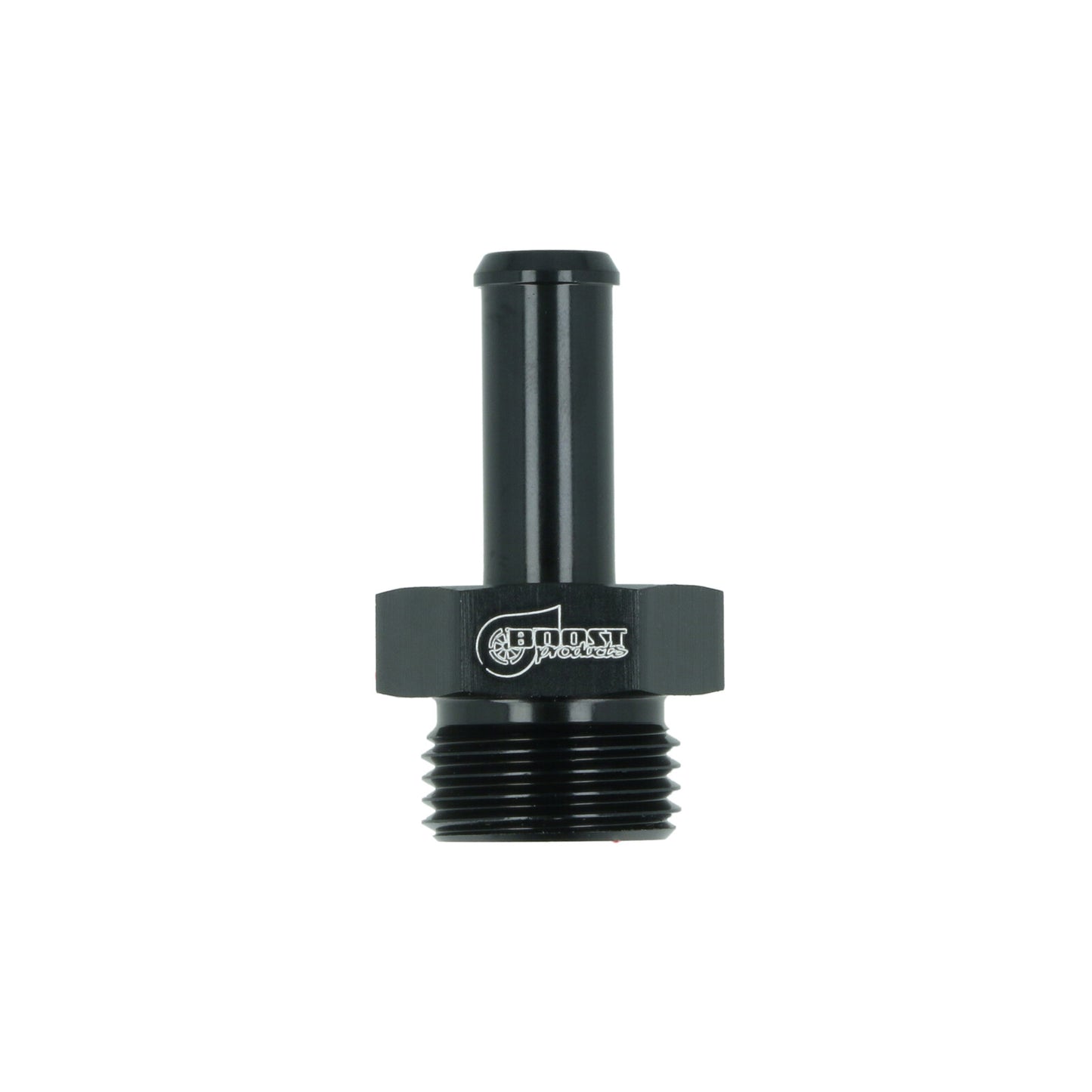 BOOST products Screw-in Adapter ORB Dash 8 male to Hose Connection 10mm (3/8") - satin black