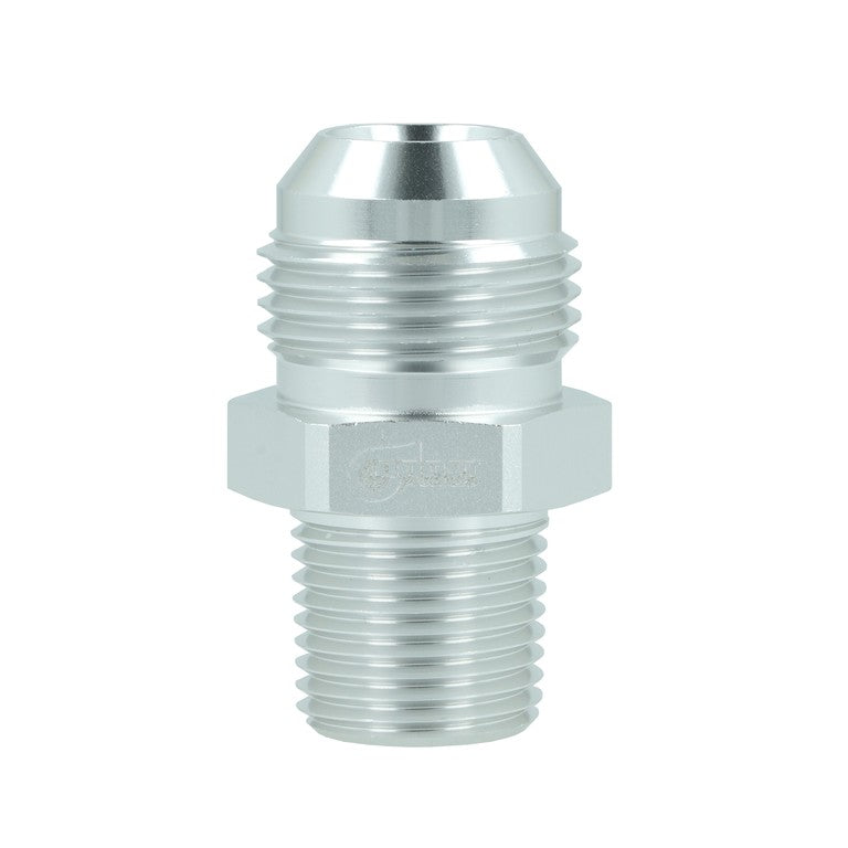 BOOST Products Adapter -12 AN male to 1/8" NPT male, silver