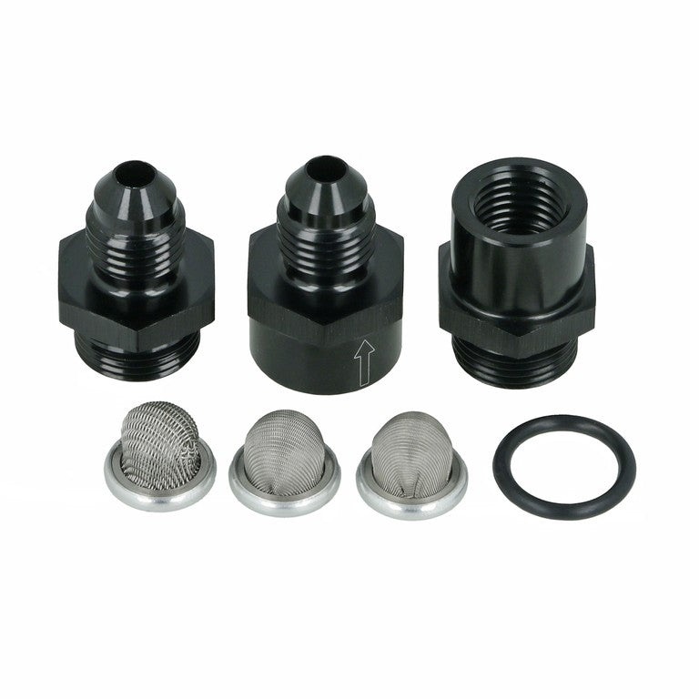 BOOST Products Turbocharger Oil Filter Kit (Micron 30/80/150), black