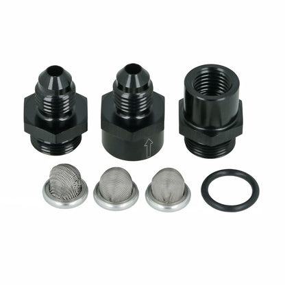 BOOST Products Turbocharger Oil Filter Kit (Micron 30/80/150), black