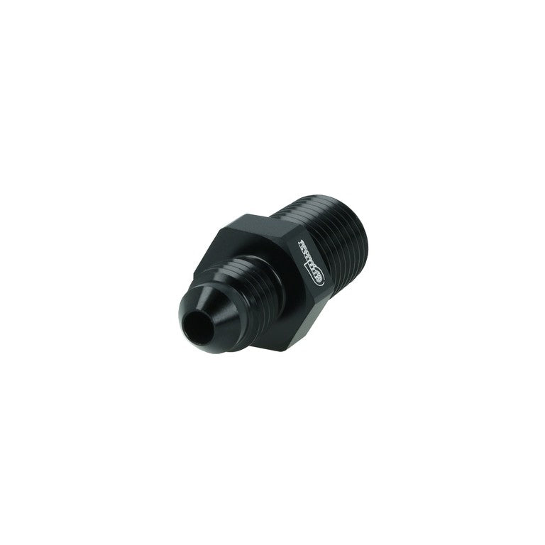 BOOST Products Adapter -04 AN male to 1/4" NPT male, black