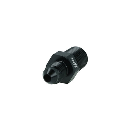 BOOST Products Adapter -04 AN male to 1/4" NPT male, black