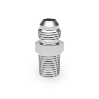 BOOST Products Adapter -06 AN male to 1/4" NPT male, silver