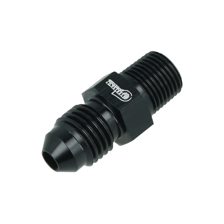 BOOST Products Adapter -04 AN male to 1/8" NPT male, black