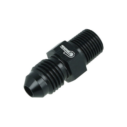 BOOST Products Adapter -04 AN male to 1/8" NPT male, black
