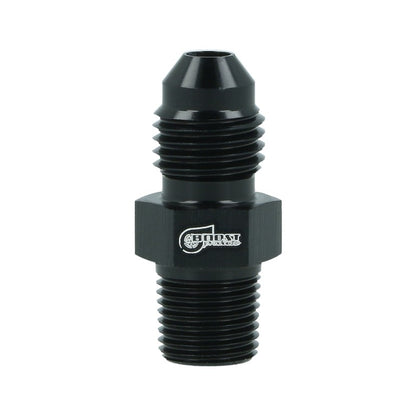 BOOST Products Adapter -04 AN male to 1/8" NPT male, black