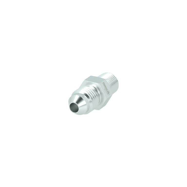 BOOST Products Adapter -04 AN male to 1/8" NPT male, silver