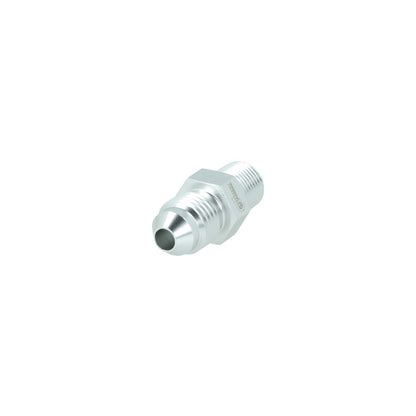 BOOST Products Adapter -04 AN male to 1/8" NPT male, silver