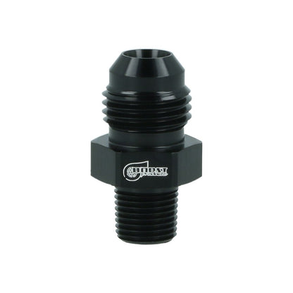 BOOST Products Adapter -06 AN male to 1/8" NPT male, black