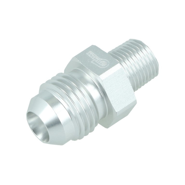 BOOST Products Adapter -06 AN male to 1/8" NPT male, silver