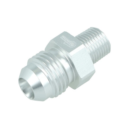 BOOST Products Adapter -06 AN male to 1/8" NPT male, silver