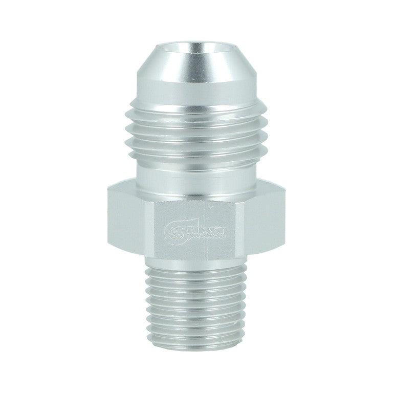 BOOST Products Adapter -06 AN male to 1/8" NPT male, silver