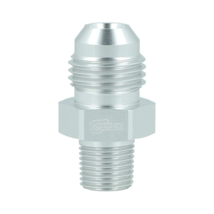 BOOST Products Adapter -06 AN male to 1/8" NPT male, silver