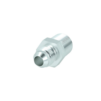 BOOST Products Adapter -06 AN male to 3/8" NPT male, silver