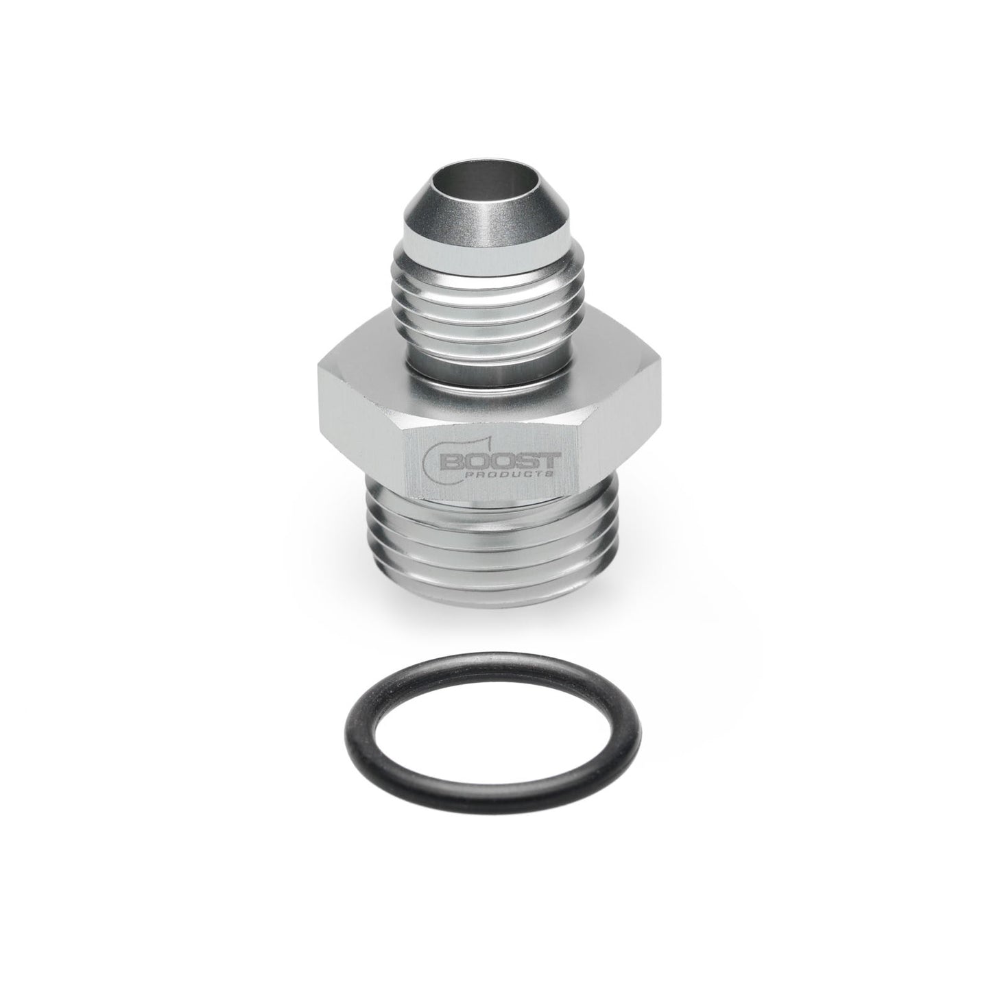 BOOST Products Adapter -06 AN male to ORB -08 AN male, silver