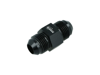 BOOST Products Adapter -08 AN male to -08 AN male with Port 1/8" NPT, black
