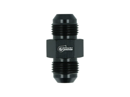BOOST Products Adapter -08 AN male to -08 AN male with Port 1/8" NPT, black