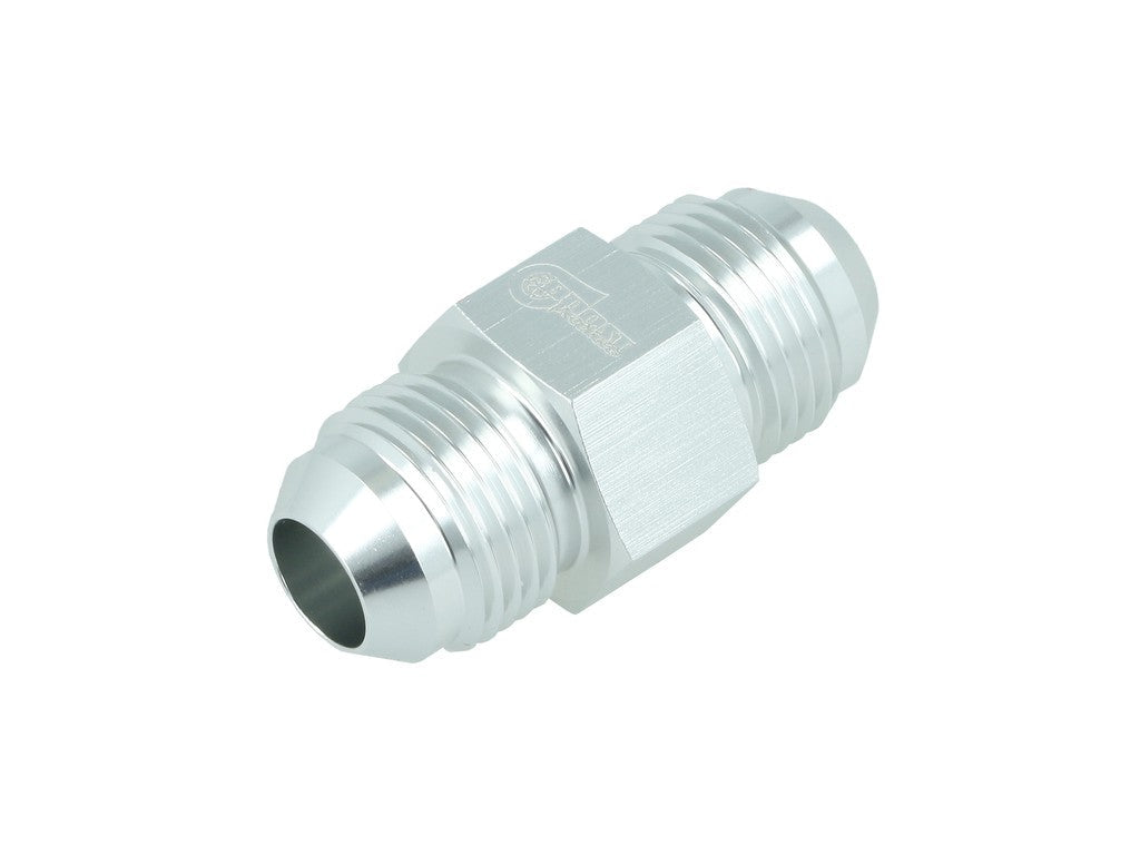BOOST Products Adapter -08 AN male to -08 AN male with Port 1/8" NPT, silver