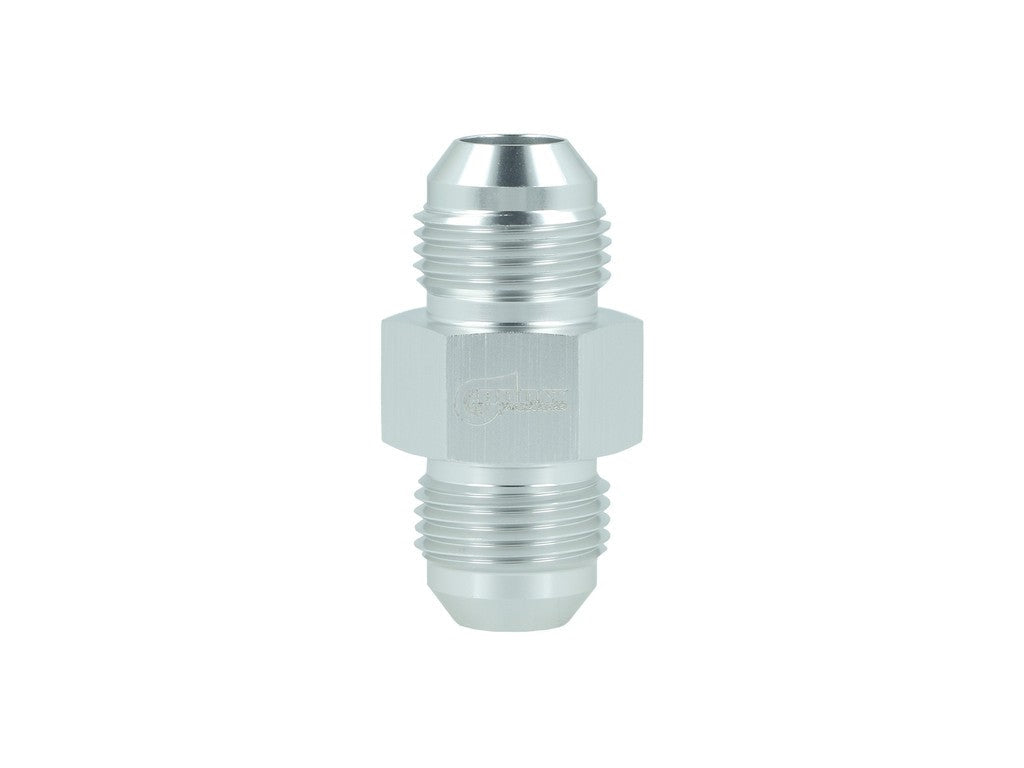 BOOST Products Adapter -08 AN male to -08 AN male with Port 1/8" NPT, silver
