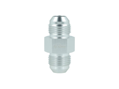 BOOST Products Adapter -08 AN male to -08 AN male with Port 1/8" NPT, silver