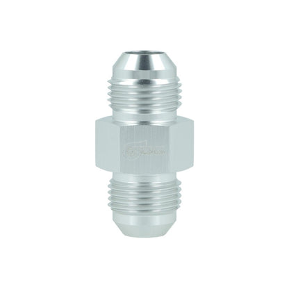 BOOST Products Adapter -08 AN male to -08 AN male with Port 1/8" NPT, silver
