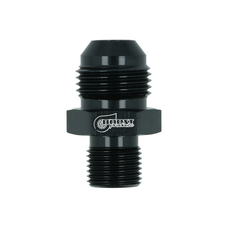 BOOST Products Adapter -08 AN male to M14x1.25mm male, black