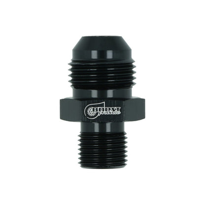 BOOST Products Adapter -08 AN male to M14x1.25mm male, black