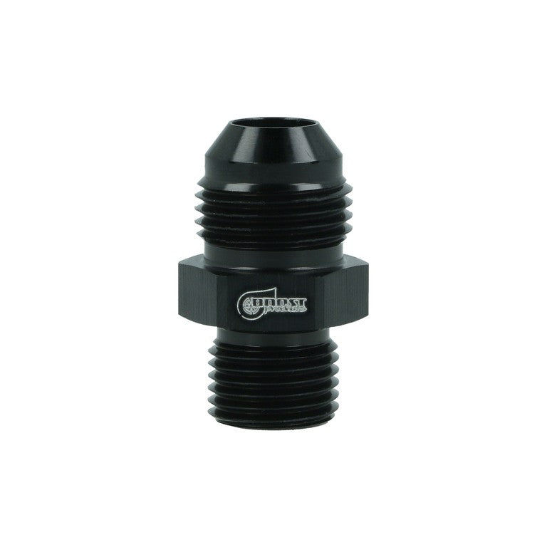 BOOST Products Adapter -08 AN male to M16x1.5mm male, black