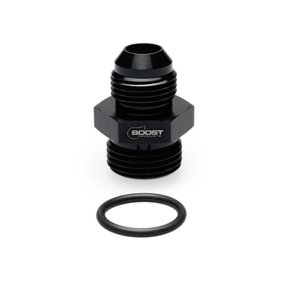 BOOST Products Adapter -08 AN male to ORB -10 AN male, black