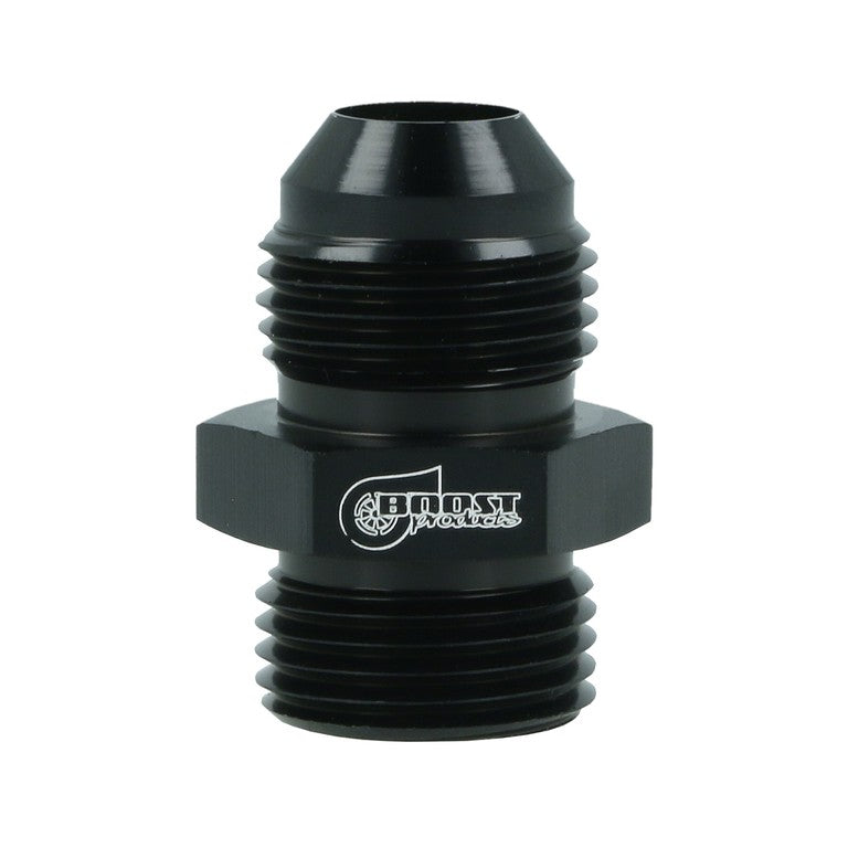 BOOST Products Adapter -08 AN male to ORB -08 AN male, black