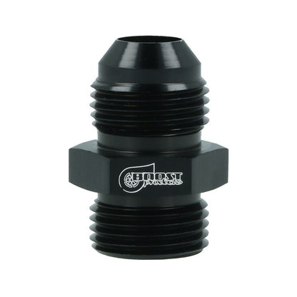 BOOST Products Adapter -08 AN male to ORB -08 AN male, black