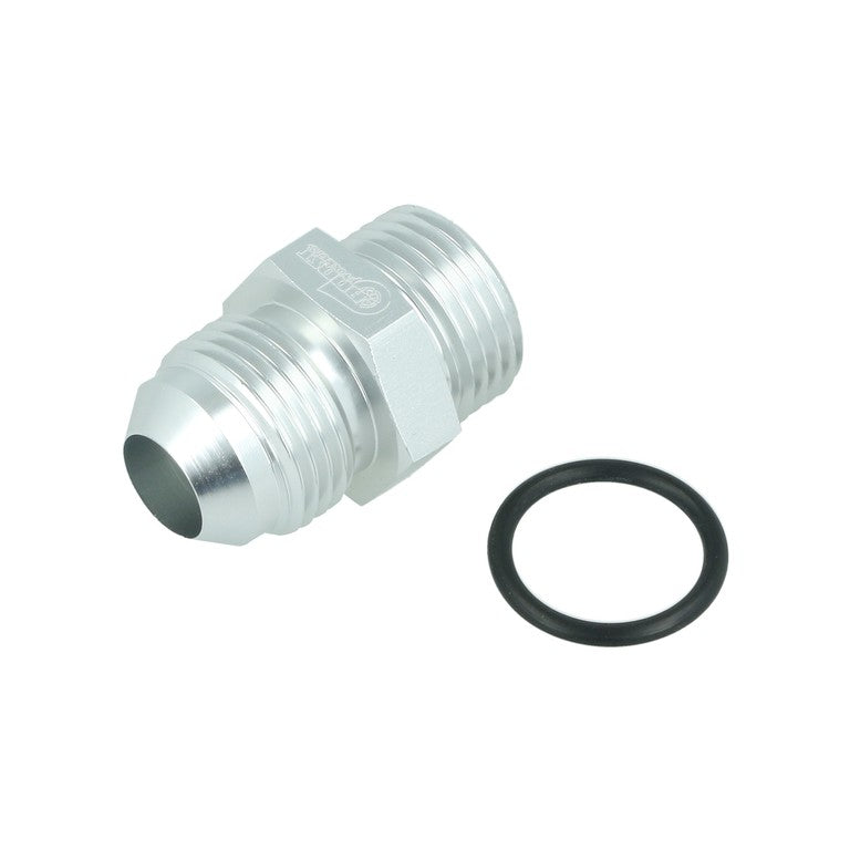 BOOST Products Adapter -08 AN male to ORB -08 AN male, silver