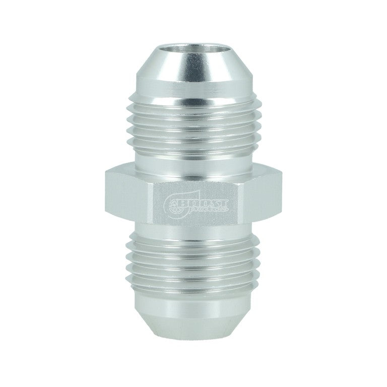 BOOST Products Adapter Union -08 AN male to -08 AN male, silver