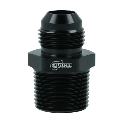 BOOST Products Adapter -10 AN male to 3/4" NPT male, black