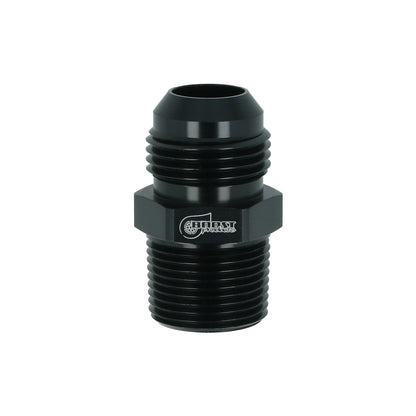 BOOST products Adapter -12 AN male to NPT 3/4" male - satin black