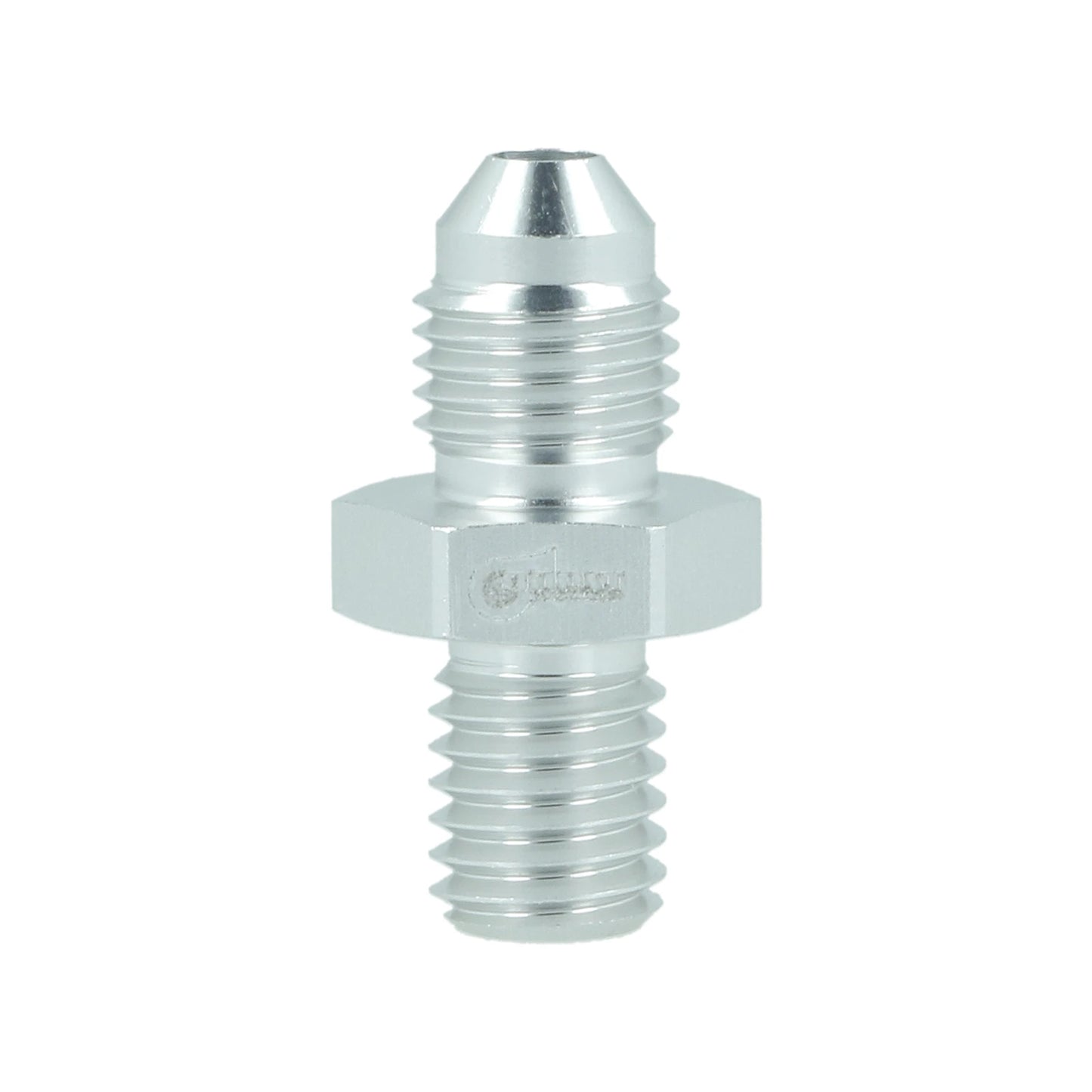 BOOST products Adapter -4 AN male to M10x1.5mm male - satin silver