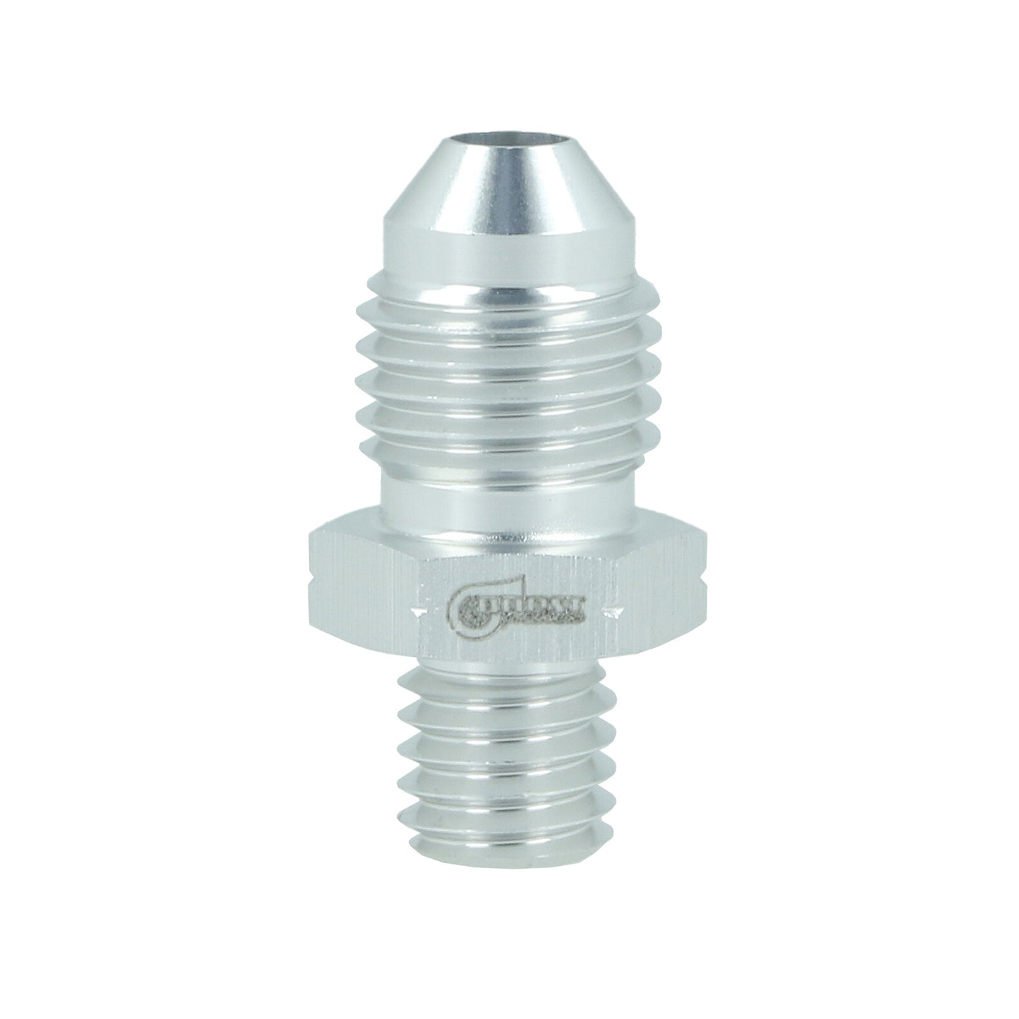 BOOST products Adapter -4 AN male to M8x1.25mm male - satin silver