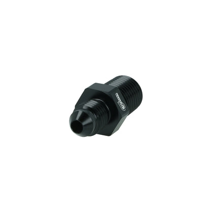 BOOST products Adapter -4 AN male to NPT 1/4" male - satin black