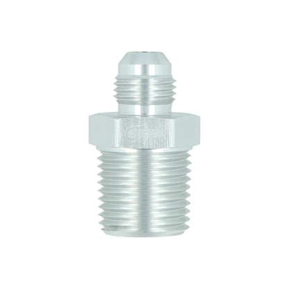 BOOST products Adapter Dash 6 male to NPT 1/2" male - satin silver