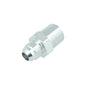 BOOST products Adapter Dash 6 male to NPT 1/4" male - satin silver